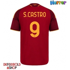 AS Roma Santiago Castro #9 Hjemmebanetrøje 2026-27 Kort ærmer